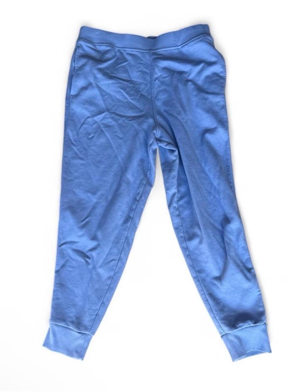 Champion blue jogger sweatpants  
Women’s Size L #champion Fleece